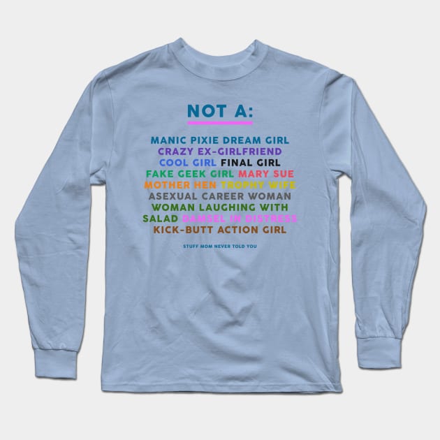 Not A... Long Sleeve T-Shirt by SMNTY